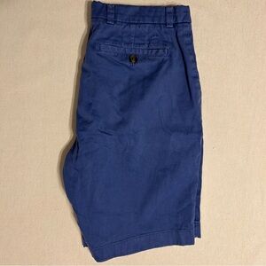 Brooks Brothers Navy Flat Front Shorts